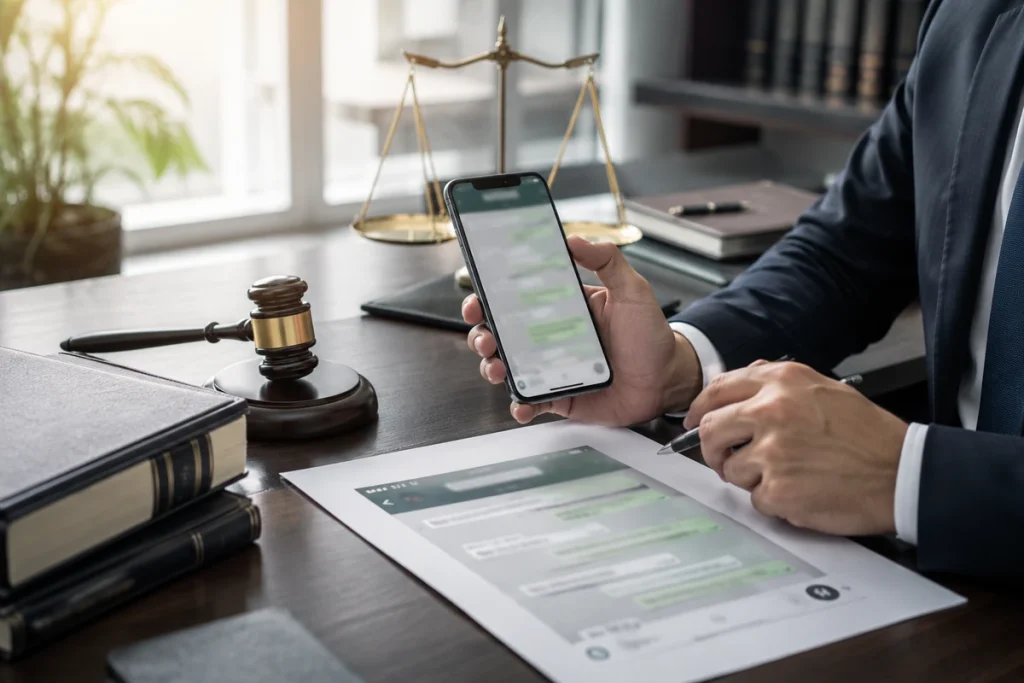 WhatsApp Mesajları ve Ekran Görüntüleri Mahkemede Delil Olur mu?
